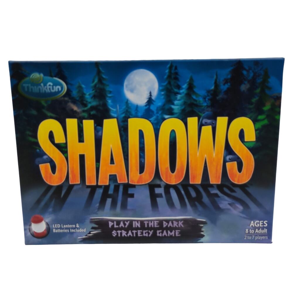ThinkFun Shadows in The Forest Play in The Dark Strategy Game Complete